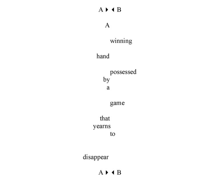 "Bad Hand" (Daniel Scott Tysdal)