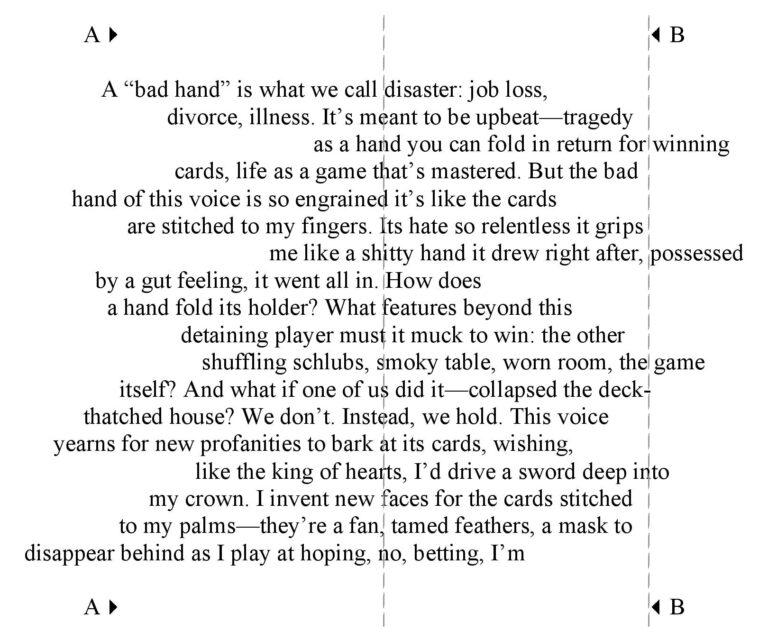 "Bad Hand" (Daniel Scott Tysdal)