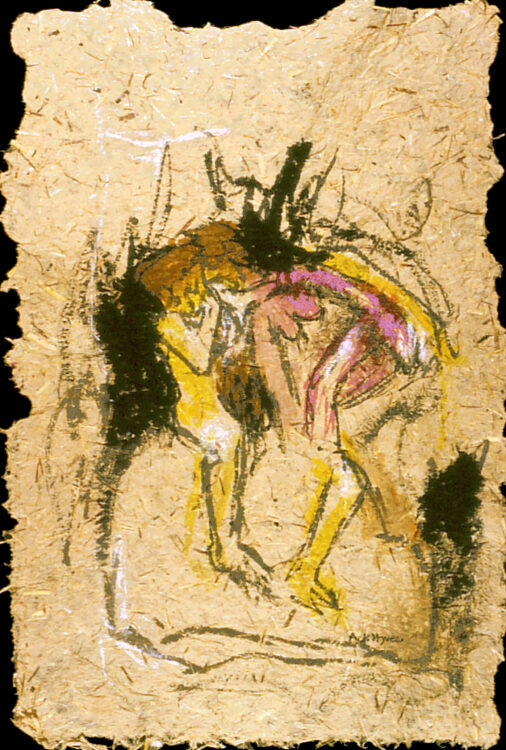 Anne-Julie Hynes, Le sculpteur et sa muse